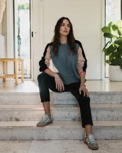 Sevilla Knit - Charcoal Multi