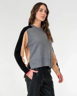 Sevilla Knit - Charcoal Multi