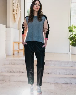 Sevilla Knit - Charcoal Multi