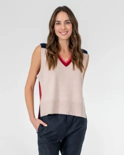 Sevilla Vest - Blush Multi
