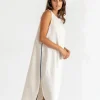 St Moritz Tank Dress - Natural