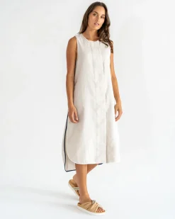 St Moritz Tank Dress - Natural