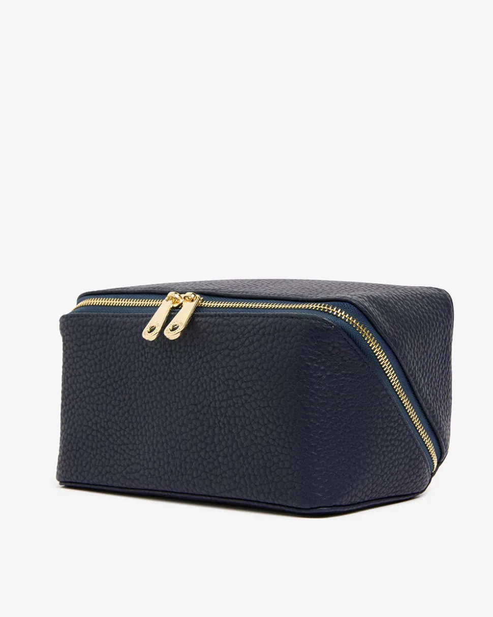 Washbag - Navy PU