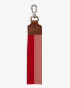 Wristlet/Keyring - Red Multi